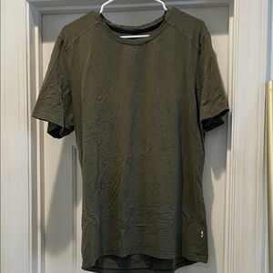 On Running Dark Olive Men's Short Sleeve Tee